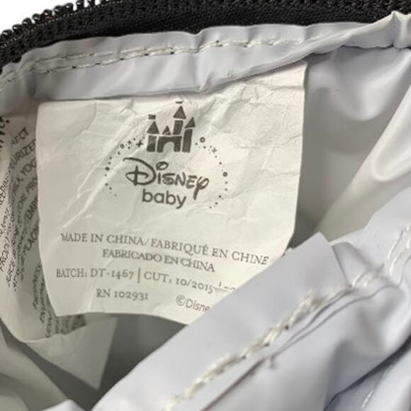 Disney Insulated Baby Bottle Cooler Keeper 3 Compartments Zip Top Carry Strap - Picture 5 of 7